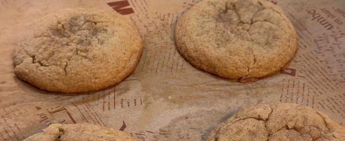 Pumpkin Snickerdoodle Cookies